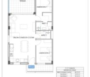 Квартира 2+2 у моря в Cala de Finestrat, 82 кв.м, терраса