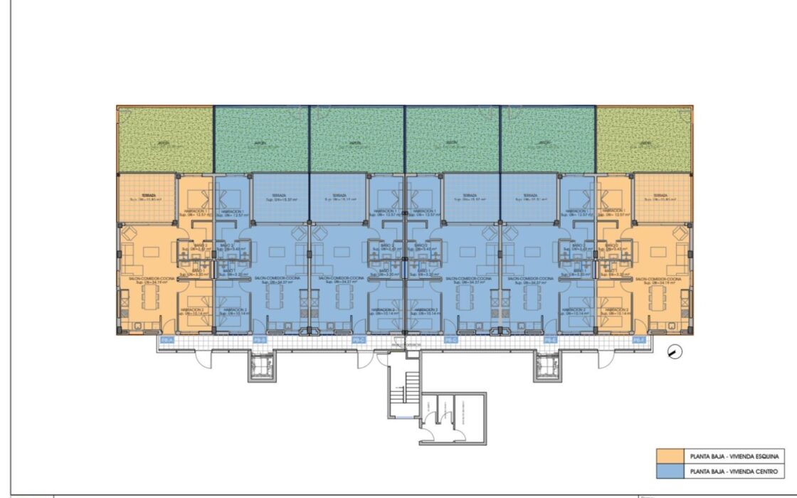 Квартира 2+2 у моря в Cala de Finestrat, 82 кв.м, терраса