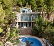 Роскошный дом с террасой и бассейном в Альтеа 605 кв.м