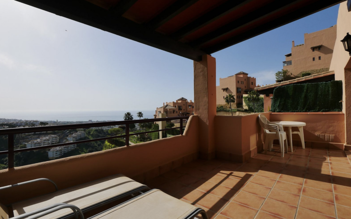Двухкомнатная квартира в Малаге с видом на море 87 кв.м