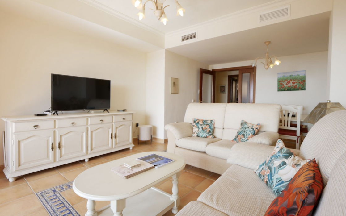 Двухкомнатная квартира в Малаге с видом на море 87 кв.м