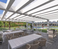 Апартаменти 2+1 з терасою біля моря в Естепоні 90 кв.м