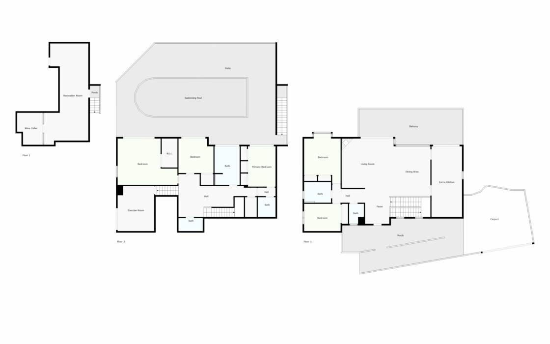 Вілла з панорамним видом на море в Бенальмадені 450 кв.м.