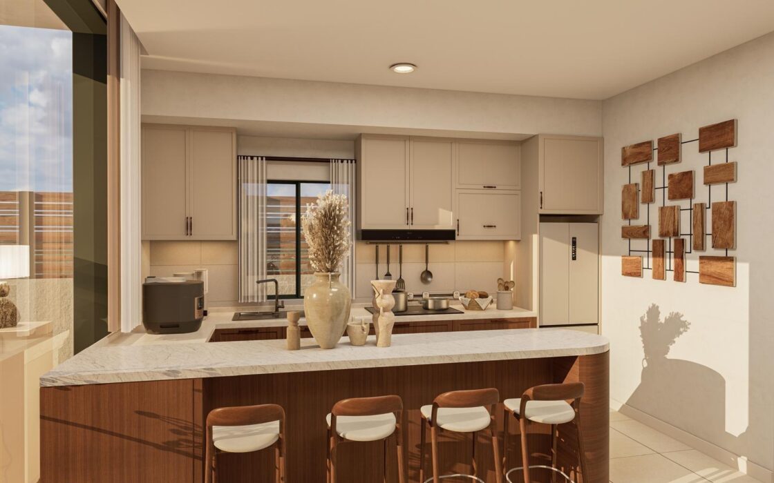 Вілла в Фуэнт-Аламо, 143 кв.м, басейн, 13 км до моря