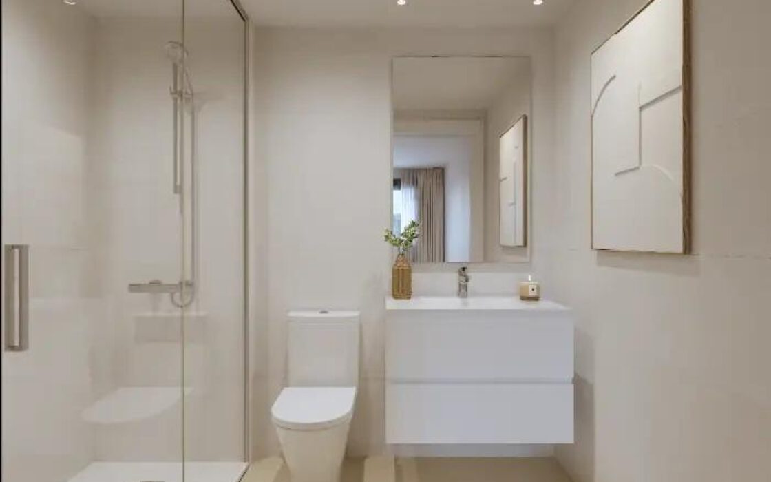 Новый дом в Аликанте с видом и террасой 3 комнаты 70 кв.м