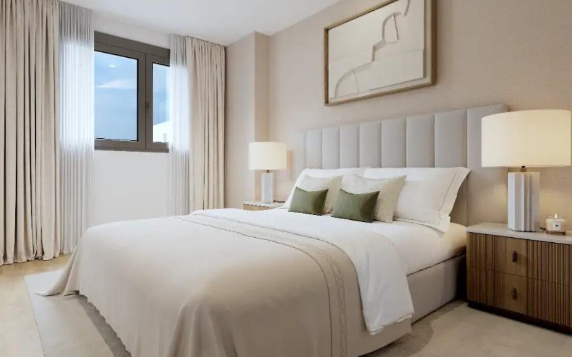 Новый дом в Аликанте с видом и террасой 3 комнаты 70 кв.м