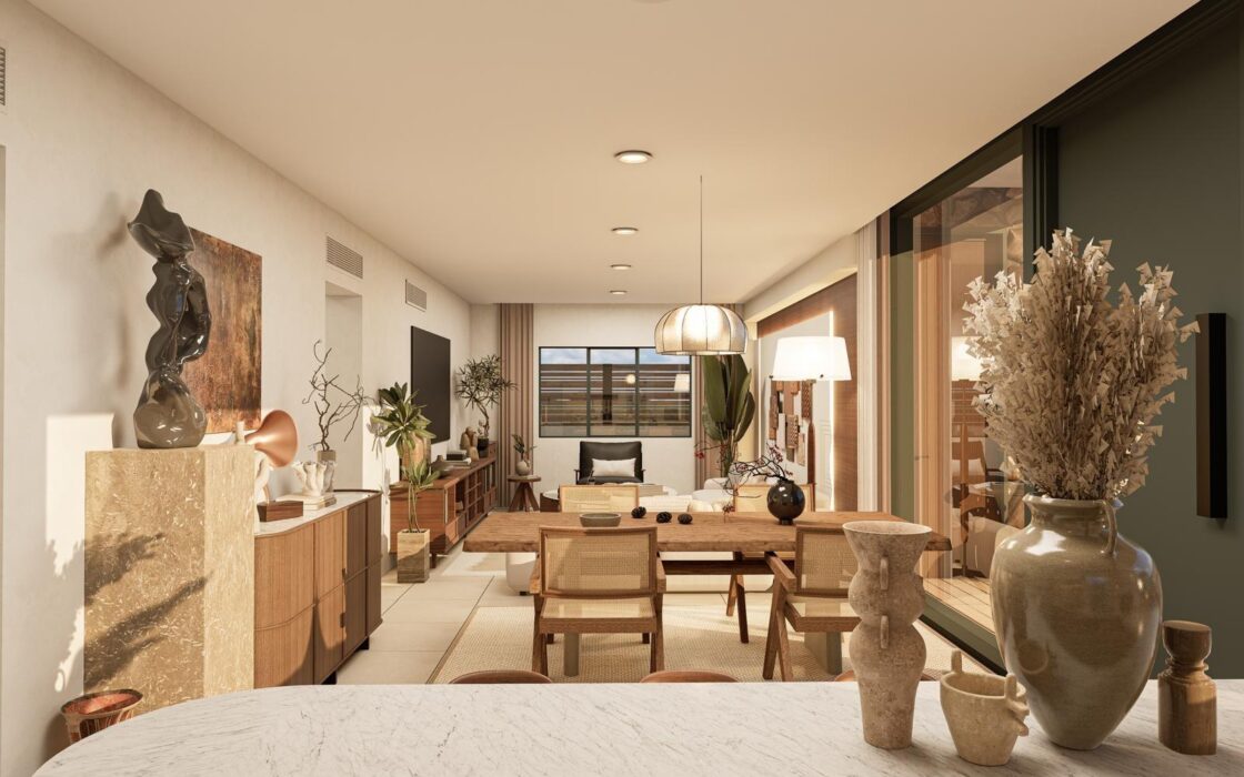 Вилла в Фуэнте-Аламо-де-Мурсия 70 кв.м с террасой и бассейном