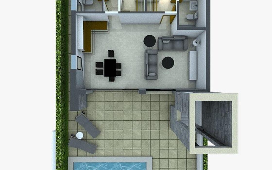 Вилла в Фуэнте-Аламо, 4 кімнати, 13 км до моря