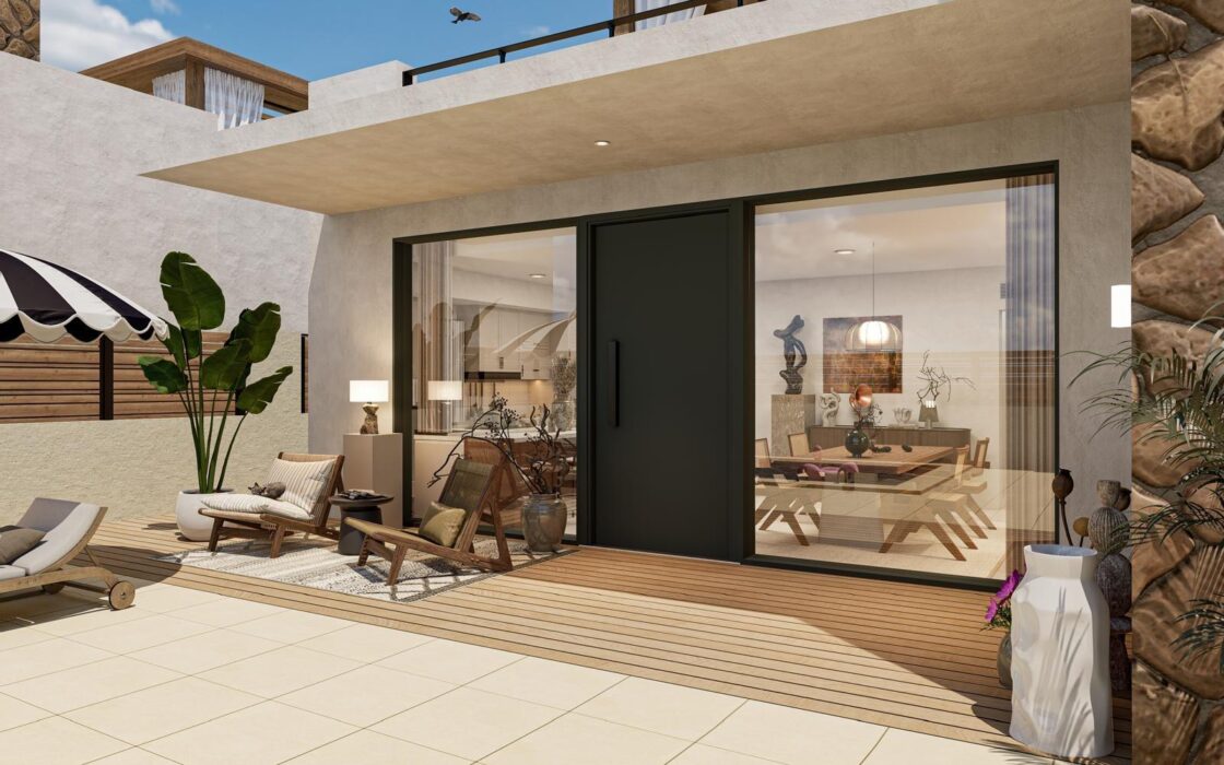 Вилла в Фуэнте-Аламо, 4 кімнати, 13 км до моря