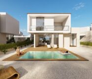 Вилла в La Nucía 125.25 кв.м с видом на море и бассейном