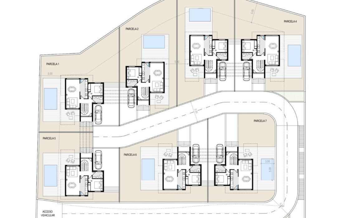 Вилла в La Nucía 125.25 кв.м с видом на море и бассейном
