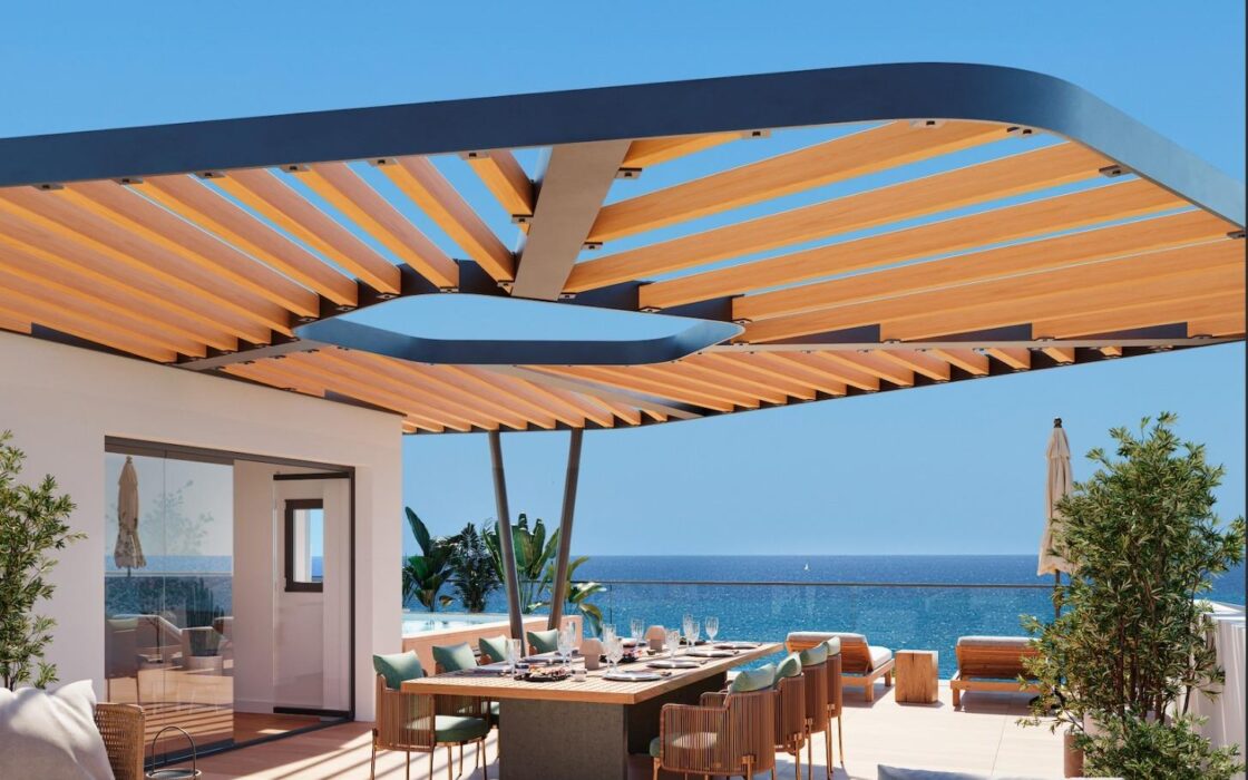 Нові будинки біля моря у Вільяхойосі, 1-3 спальні, тераси