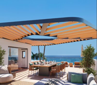 Нові будинки біля моря у Вільяхойосі, 1-3 спальні, тераси