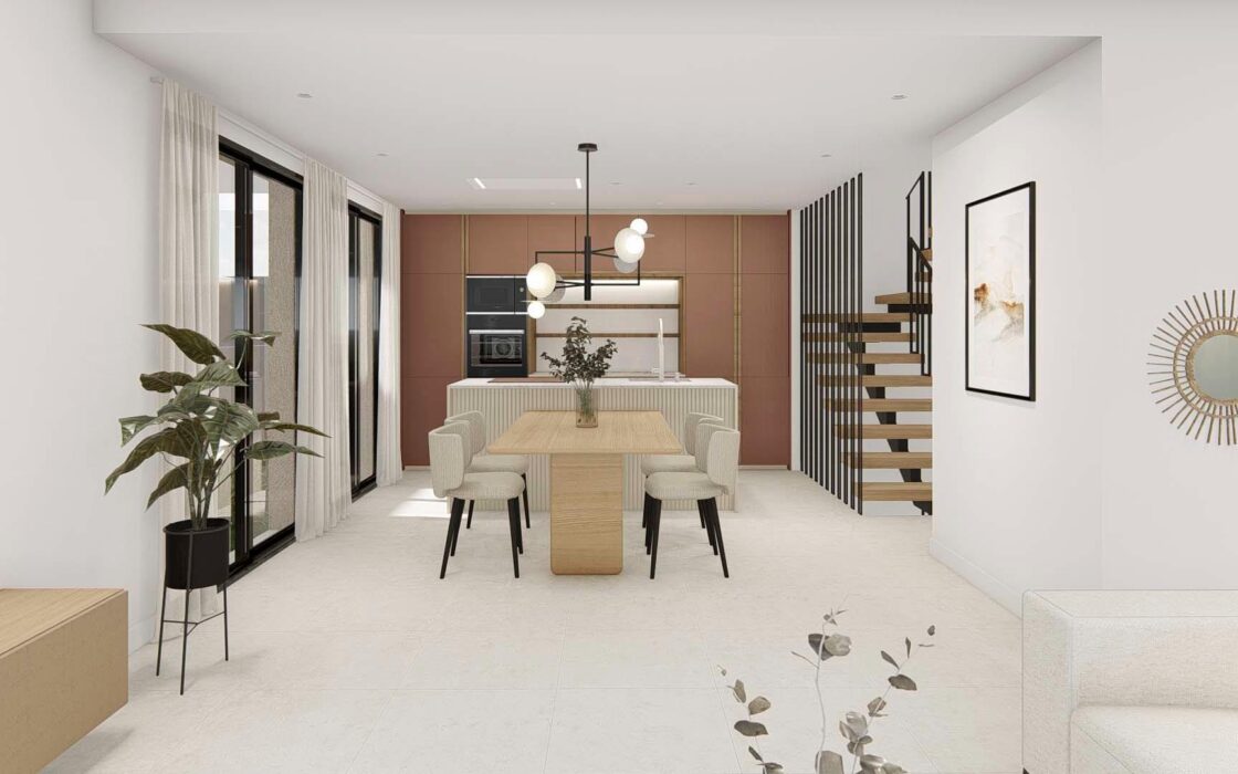 Современная вилла с бассейном в Долорес, 152.75 кв.м