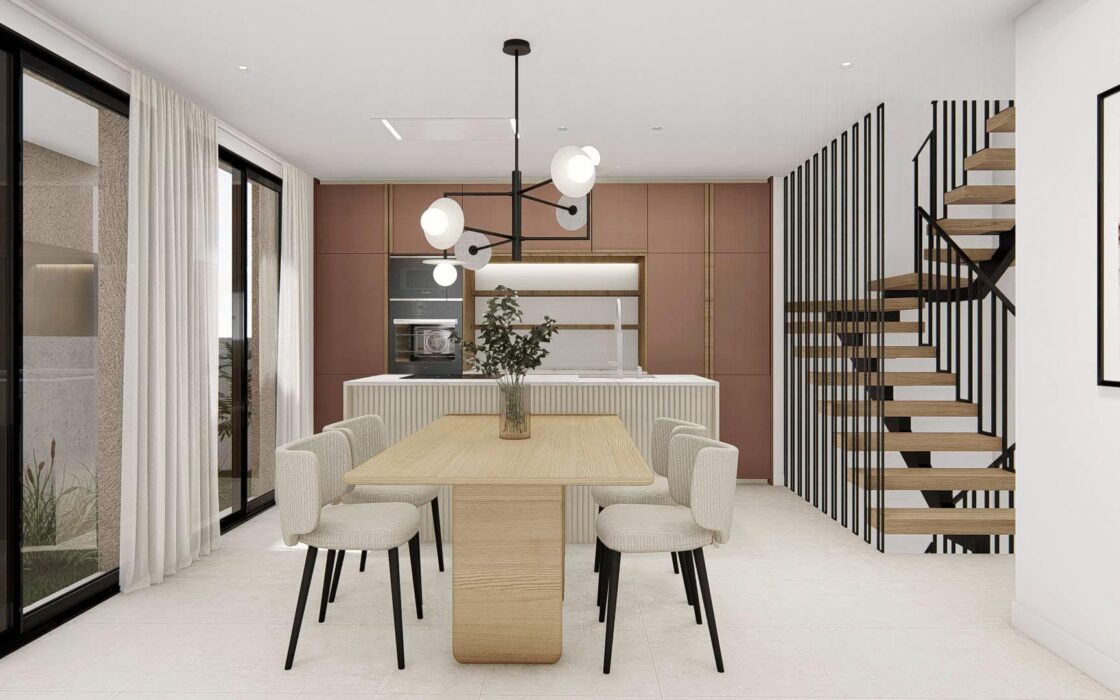 Современная вилла с бассейном в Долорес, 152.75 кв.м