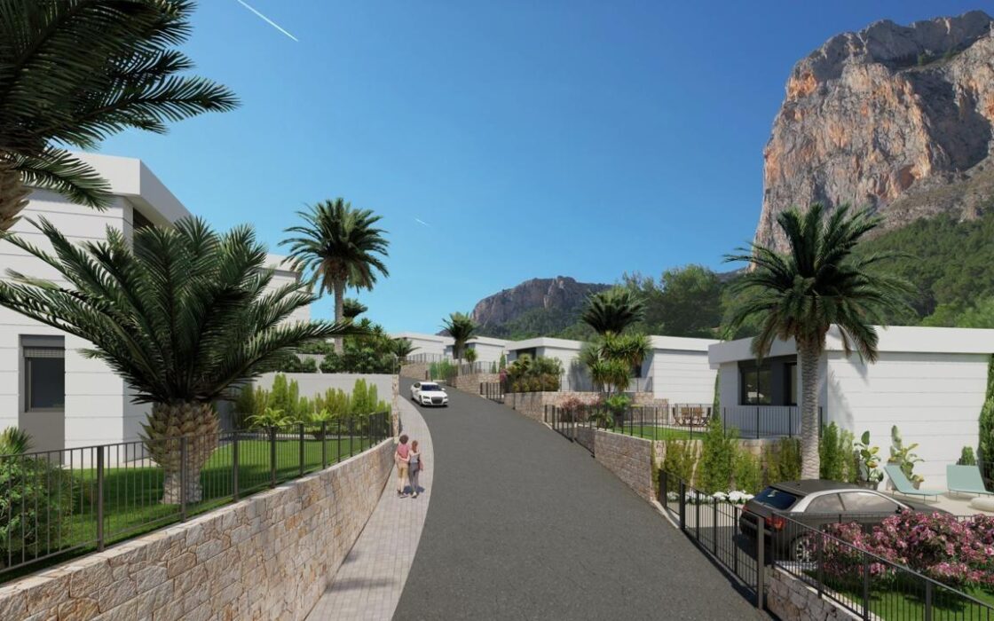 Вилла в Полопе 124 кв.м с террасой у моря 2025 года