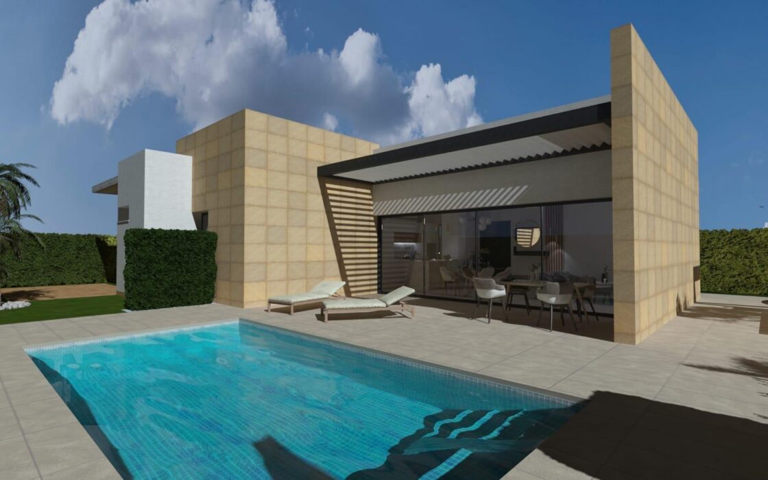 Дом в Полопе 101 кв.м с бассейном и расстоянием до моря 9 км