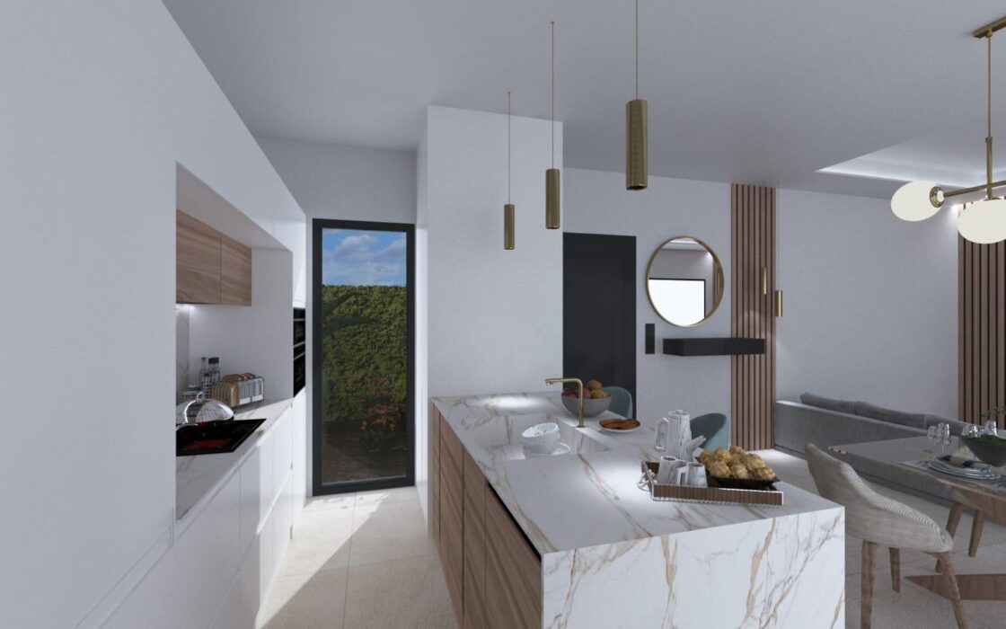 Дом в Полопе 101 кв.м с бассейном и расстоянием до моря 9 км