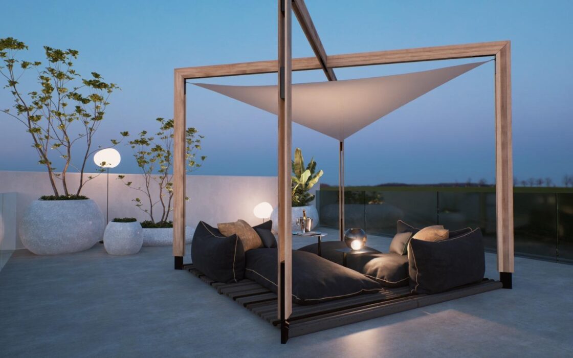 Вилла в Сьюдад Кесада 125 кв.м с бассейном и террасой