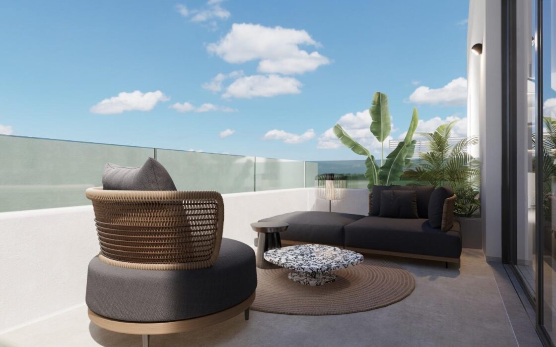 Вилла в Сьюдад Кесада 125 кв.м с бассейном и террасой