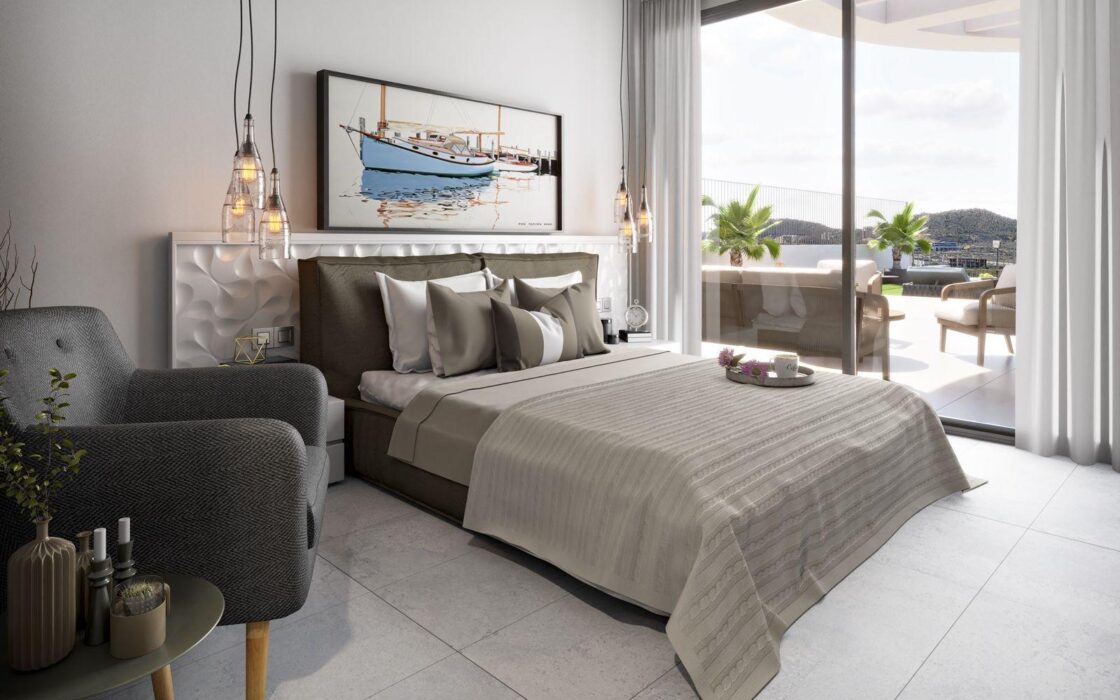 Вилла в Финестрате 317.5 кв.м у моря с террасой и бассейном