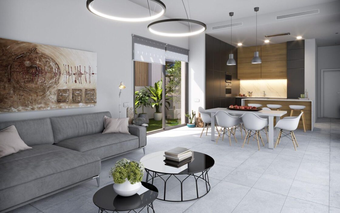 Вилла в Финестрате 317.5 кв.м у моря с террасой и бассейном