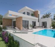 Роскошная вилла в Сан-Фульхенсио 247 кв.м у моря с бассейном