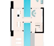 Новостройка таунхаусов 157 кв.м в Форментера-дель-Сегура