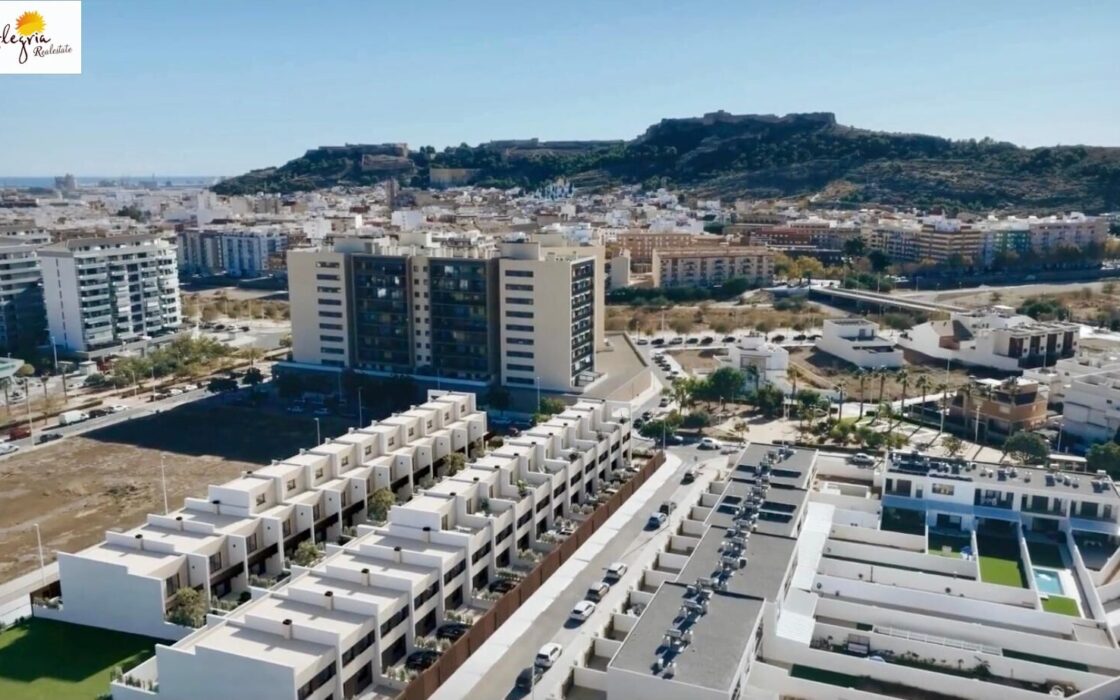 Новые дома с террасами в Сагунто 3-4 спальни до 193 кв.м.