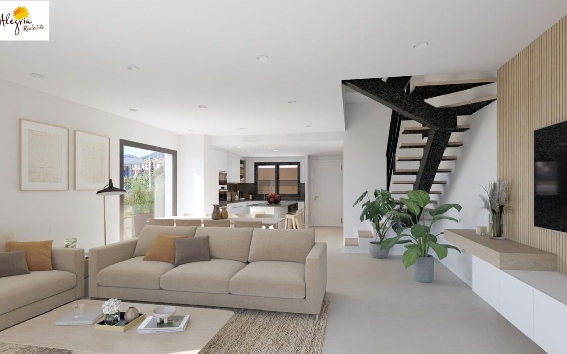 Новые дома с террасами в Сагунто 3-4 спальни до 193 кв.м.