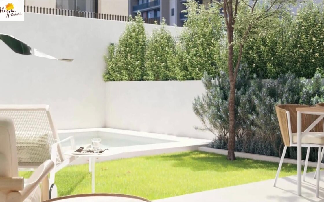 Новые дома с террасами в Сагунто 3-4 спальни до 193 кв.м.