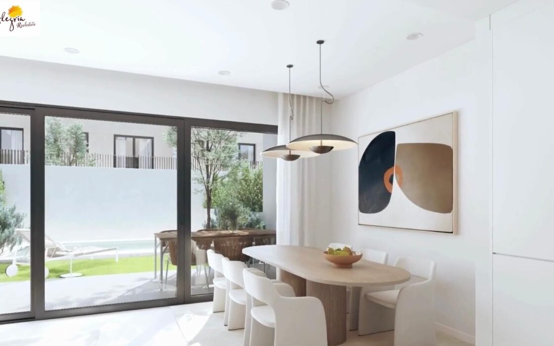 Новые дома с террасами в Сагунто 3-4 спальни до 193 кв.м.