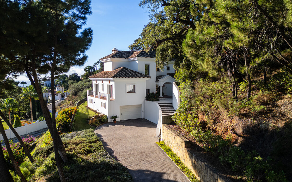 Вілла з панорамним видом на море в Бенахавісі 519 кв.м