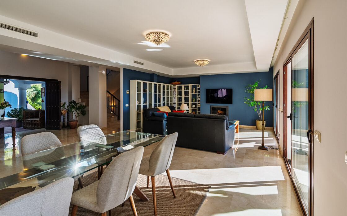 Вілла з панорамним видом на море в Бенахавісі 519 кв.м