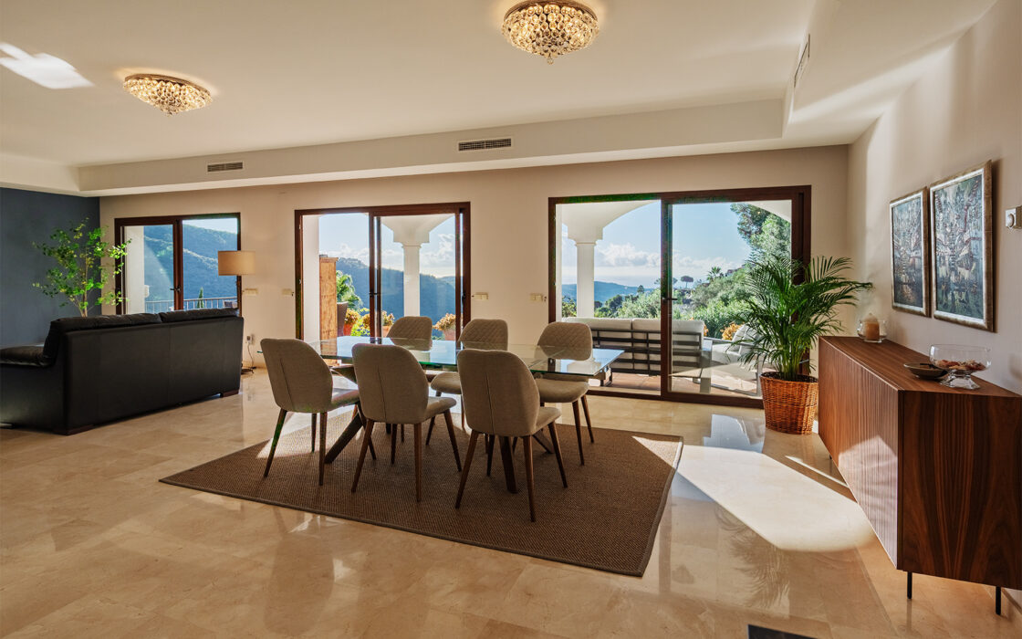 Вілла з панорамним видом на море в Бенахавісі 519 кв.м