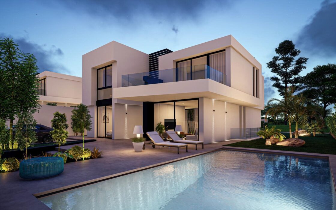 Вилла в La Nucía 342 кв.м с террасой и бассейном