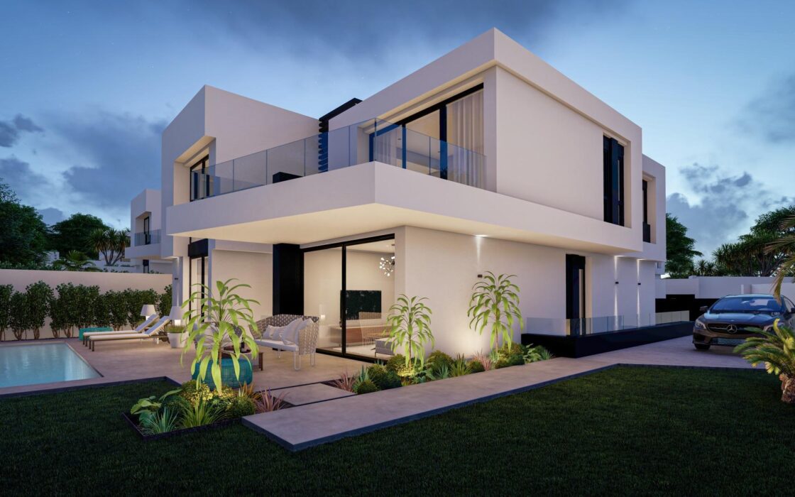 Вилла в La Nucía 342 кв.м с террасой и бассейном