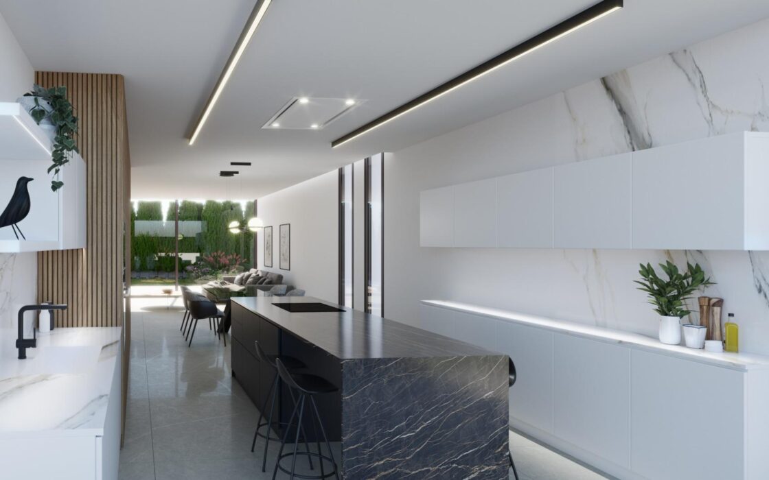 Вилла в La Nucía 342 кв.м с террасой и бассейном