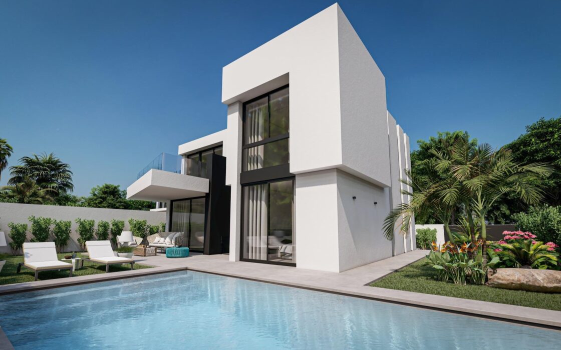 Вилла в La Nucía 342 кв.м с террасой и бассейном