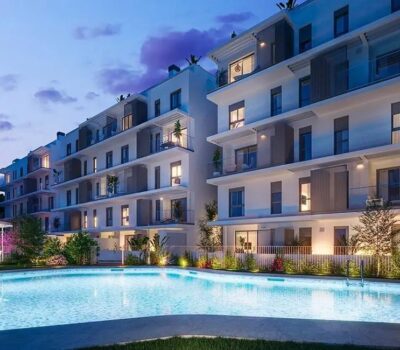 Квартири в Денні з терасами біля моря, 1-4 спальні