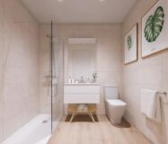 Квартири в Денні з терасами біля моря, 1-4 спальні