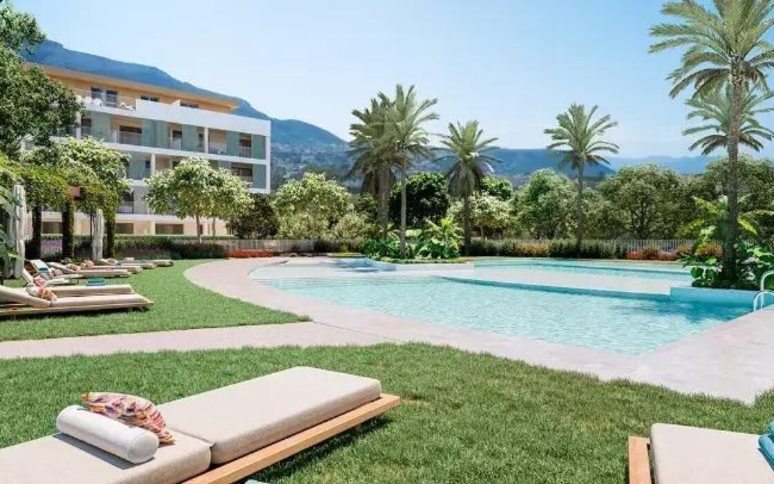 Новий житловий комплекс у Денії, 200 м від пляжу, 2-4 кімнати