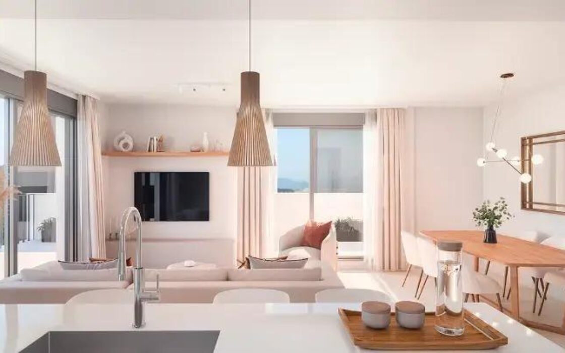 Новий житловий комплекс у Денії, 200 м від пляжу, 2-4 кімнати