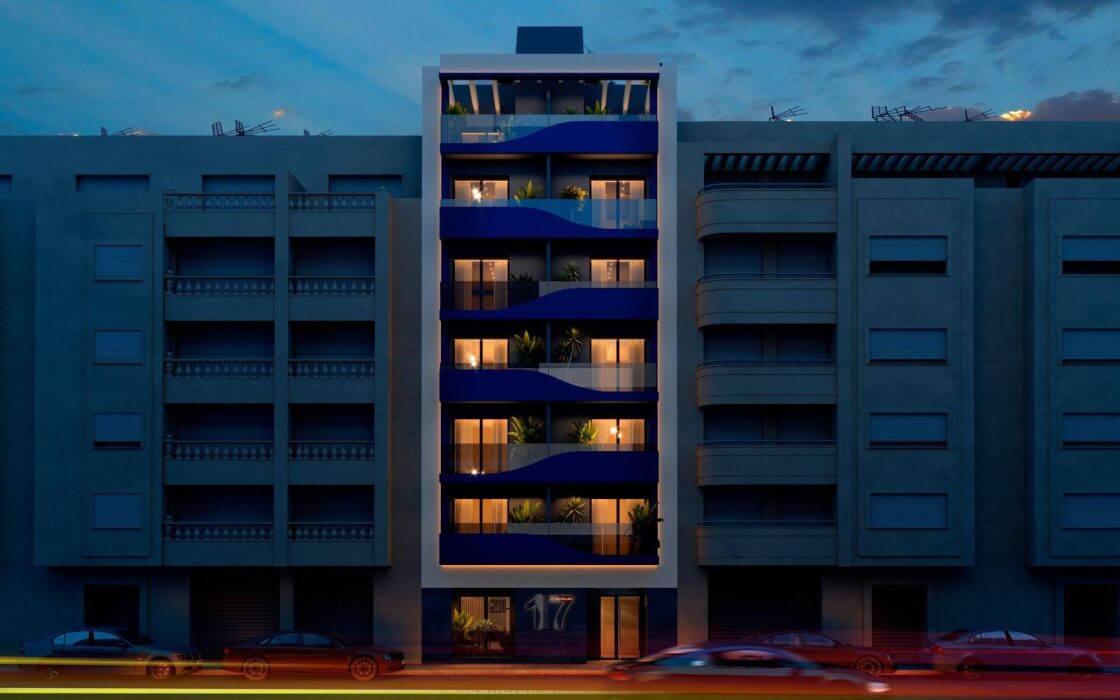 Апартаменты 80 кв.м в Торревьехе 100 метров от моря