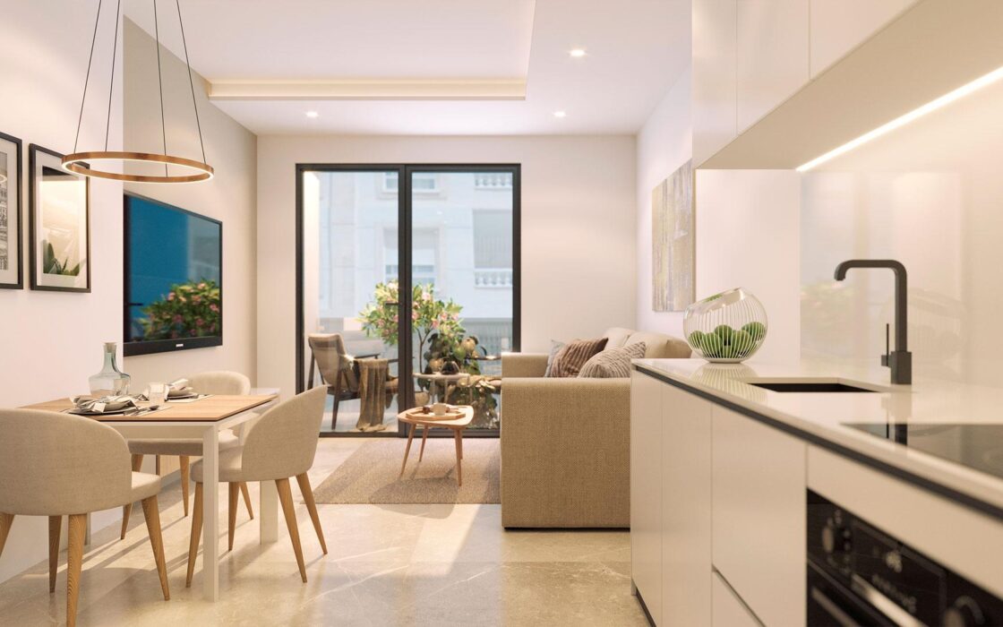 Апартаменты 80 кв.м в Торревьехе 100 метров от моря