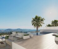 Новые виллы в Финестрате с видом на море 480 кв.м
