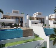 Новые виллы в Финестрате с видом на море 480 кв.м