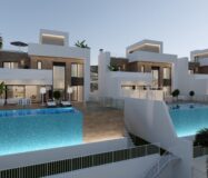 Новые виллы в Финестрате с видом на море 480 кв.м