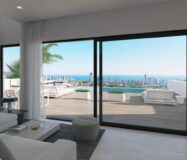 Новые виллы в Финестрате с видом на море 480 кв.м