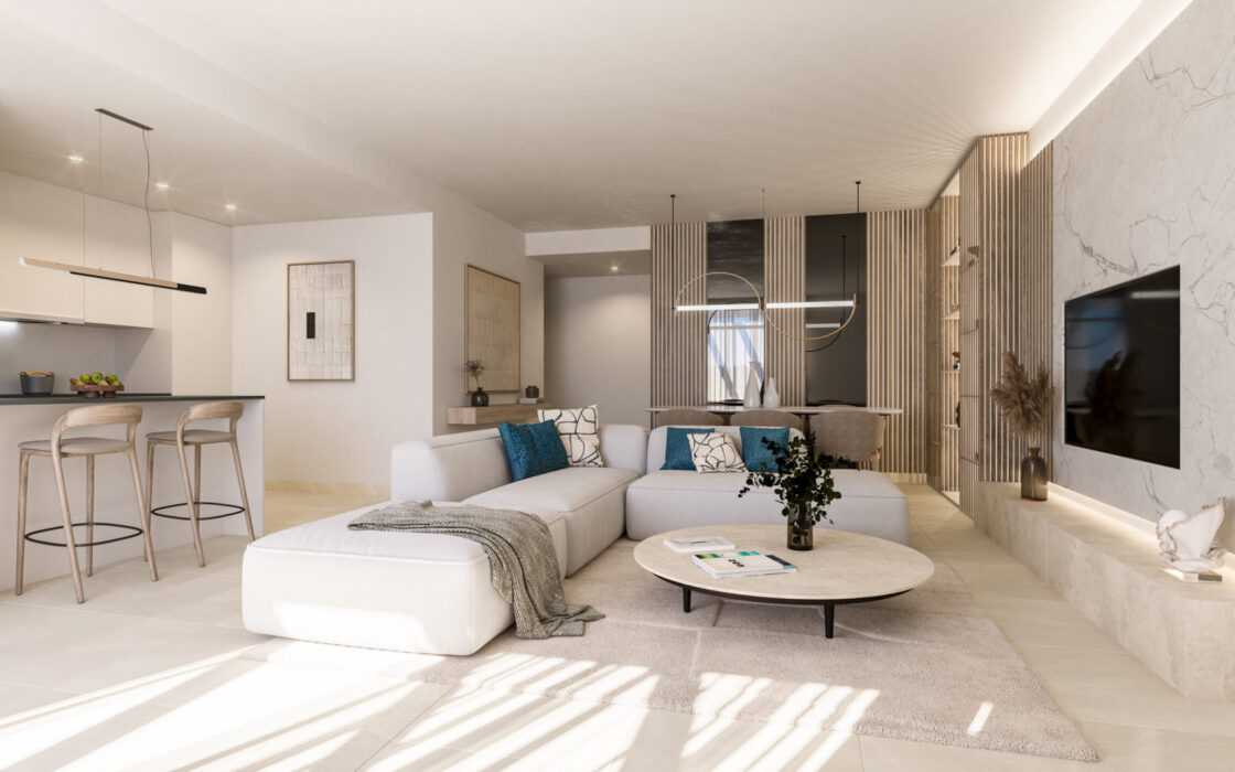 Новий житловий комплекс в Естепоні, 3 спальні, тераса